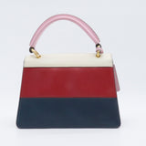 Queen Margaret Top Handle Bag Colorblock Leather