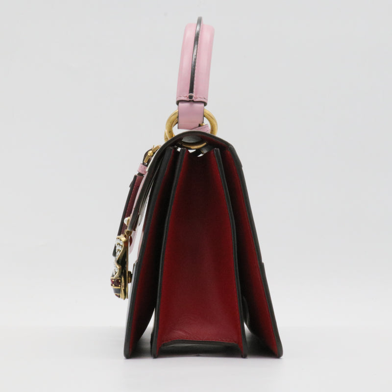 Queen Margaret Top Handle Bag Colorblock Leather