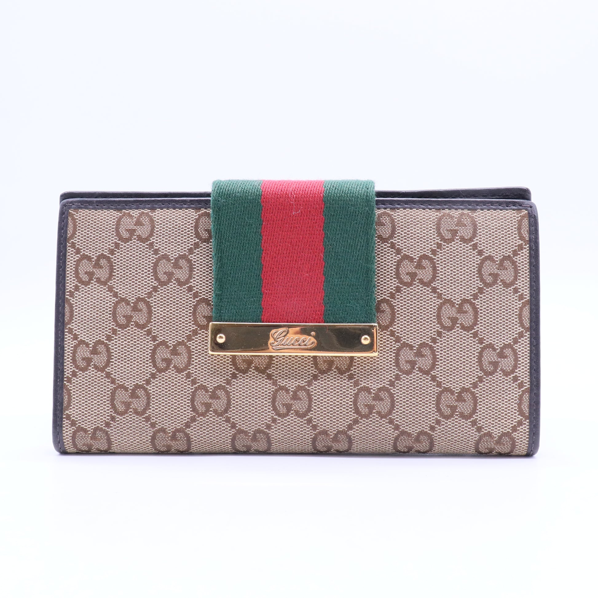 GG Canvas Canvas Continental Wallet