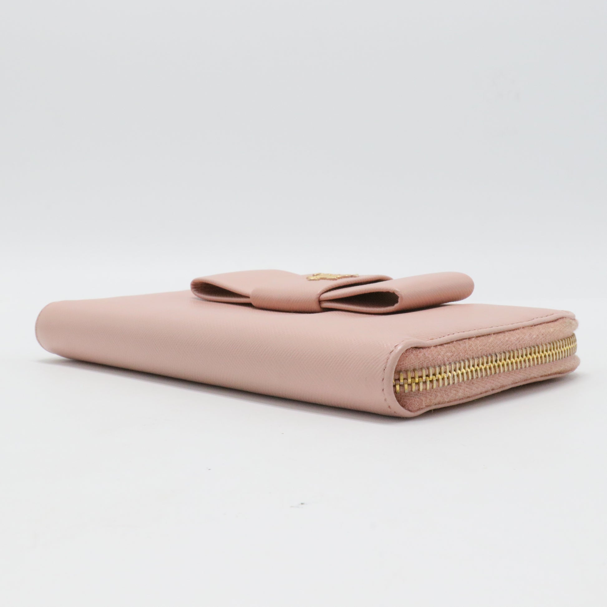 Saffiano Cuir Leather Continental Wallet
