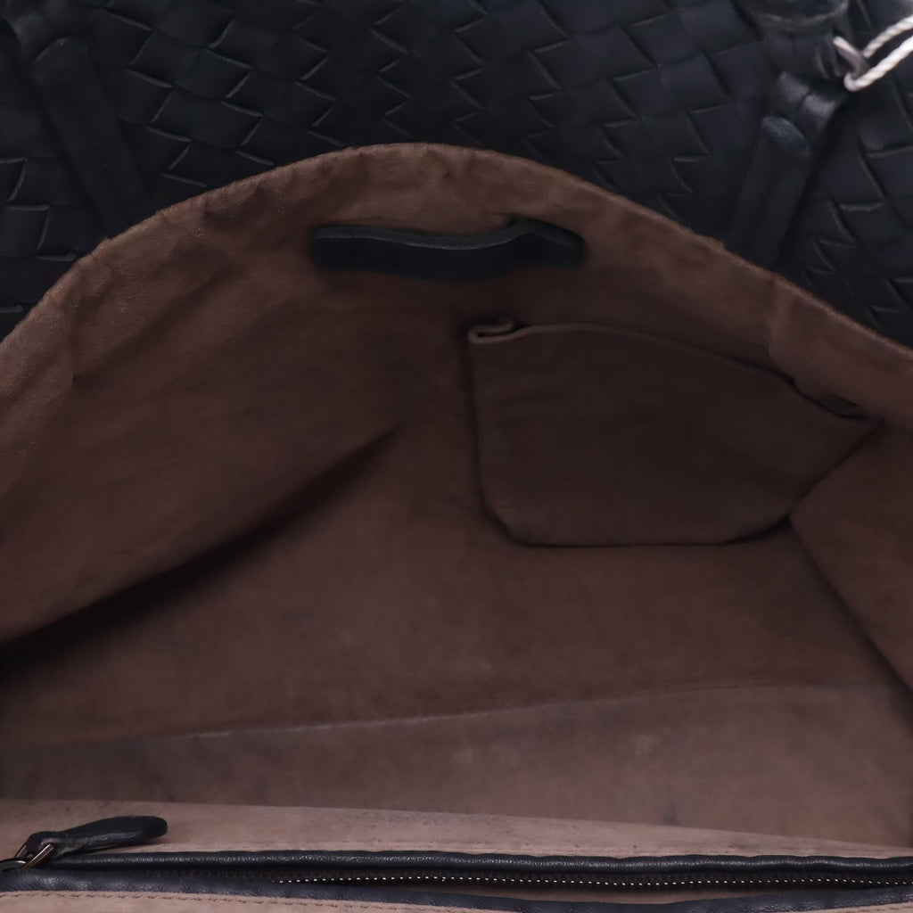 Bottega Veneta Large Intrecciato Leather Zip Tote twins LDZ311