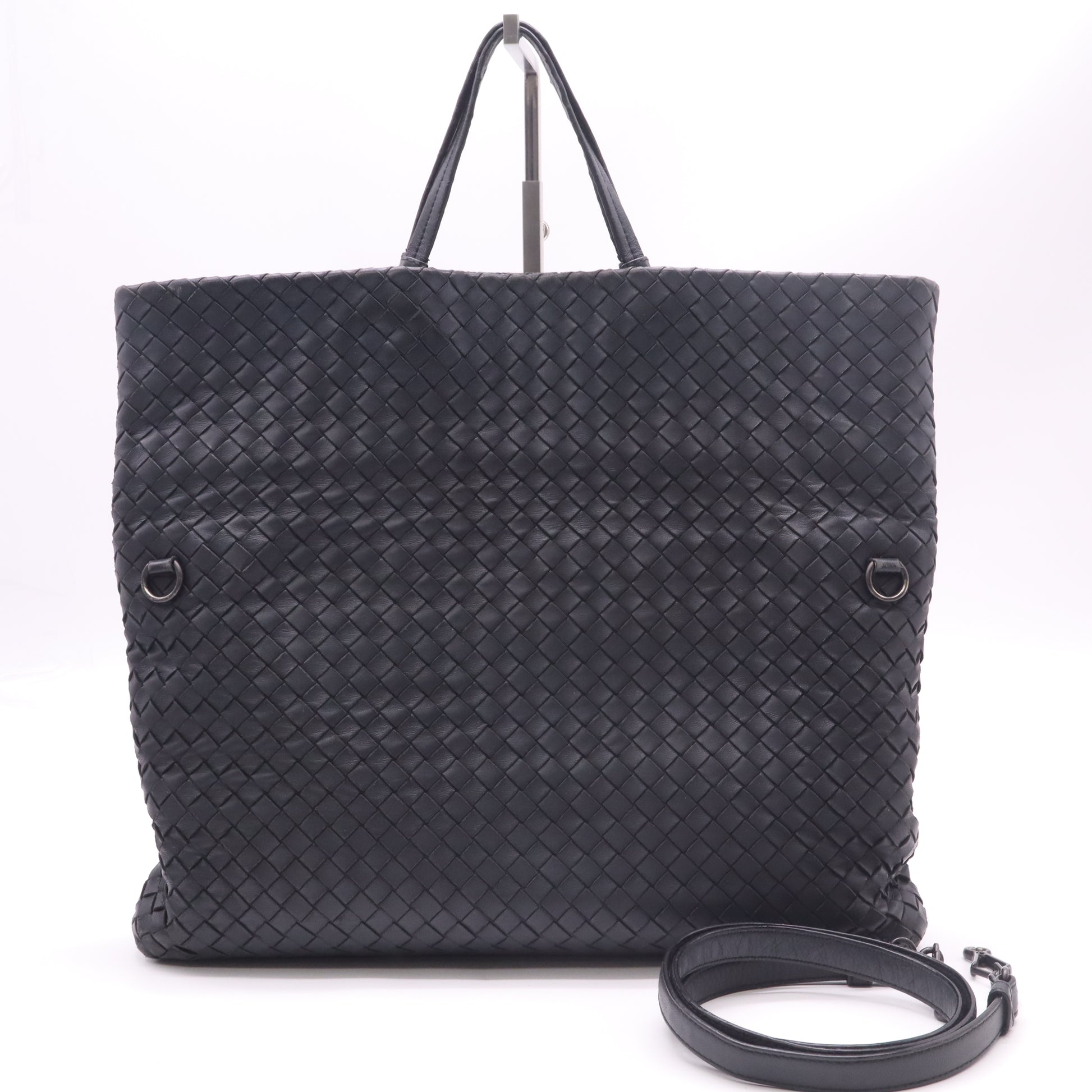 Bottega Veneta Large Intrecciato Leather Zip Tote twins LDZ311