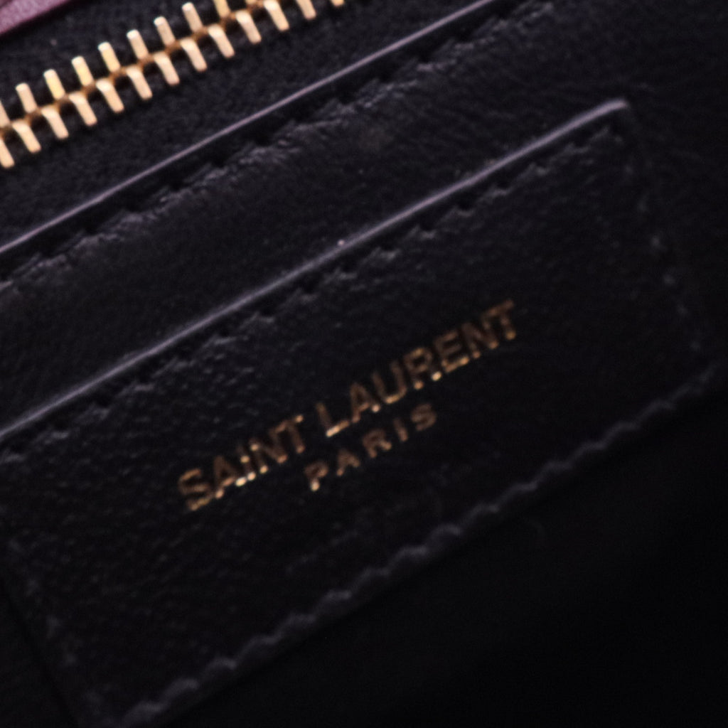 Smooth Calfskin Monogram Cassandra Clasp Bag