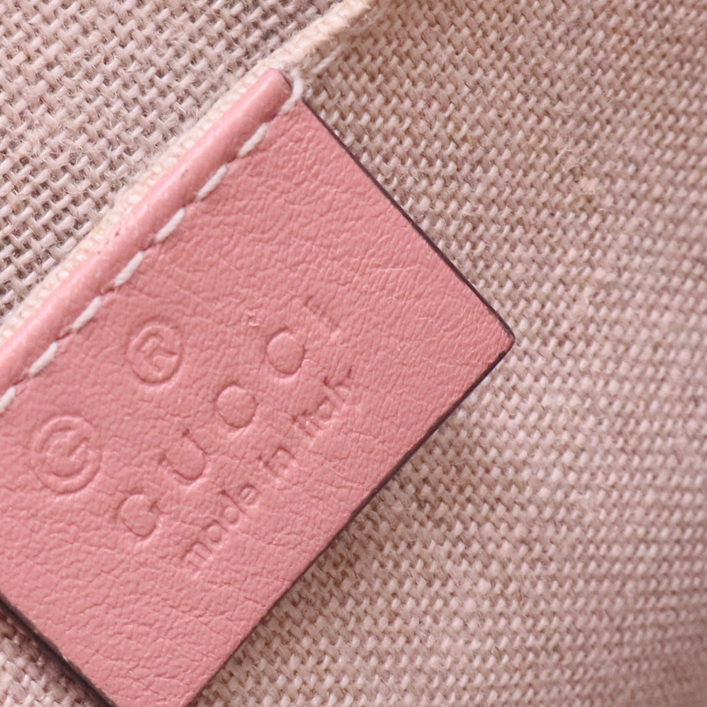 Microguccissima Mini Dome Bag Soft Pink