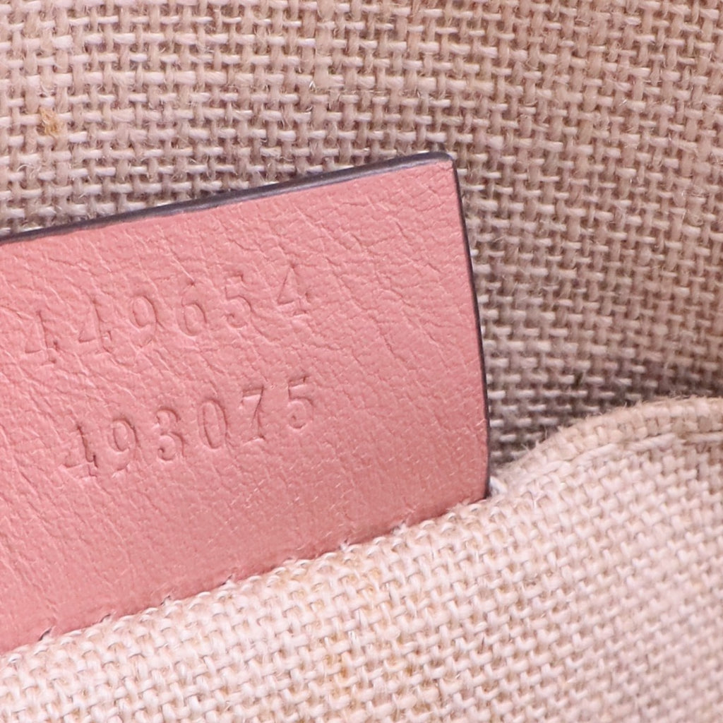 Microguccissima Mini Dome Bag Soft Pink