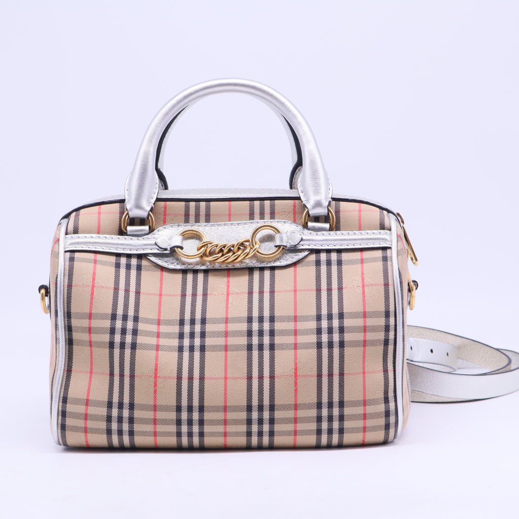 Silver Knight Check 1983 Small Bowling Bag