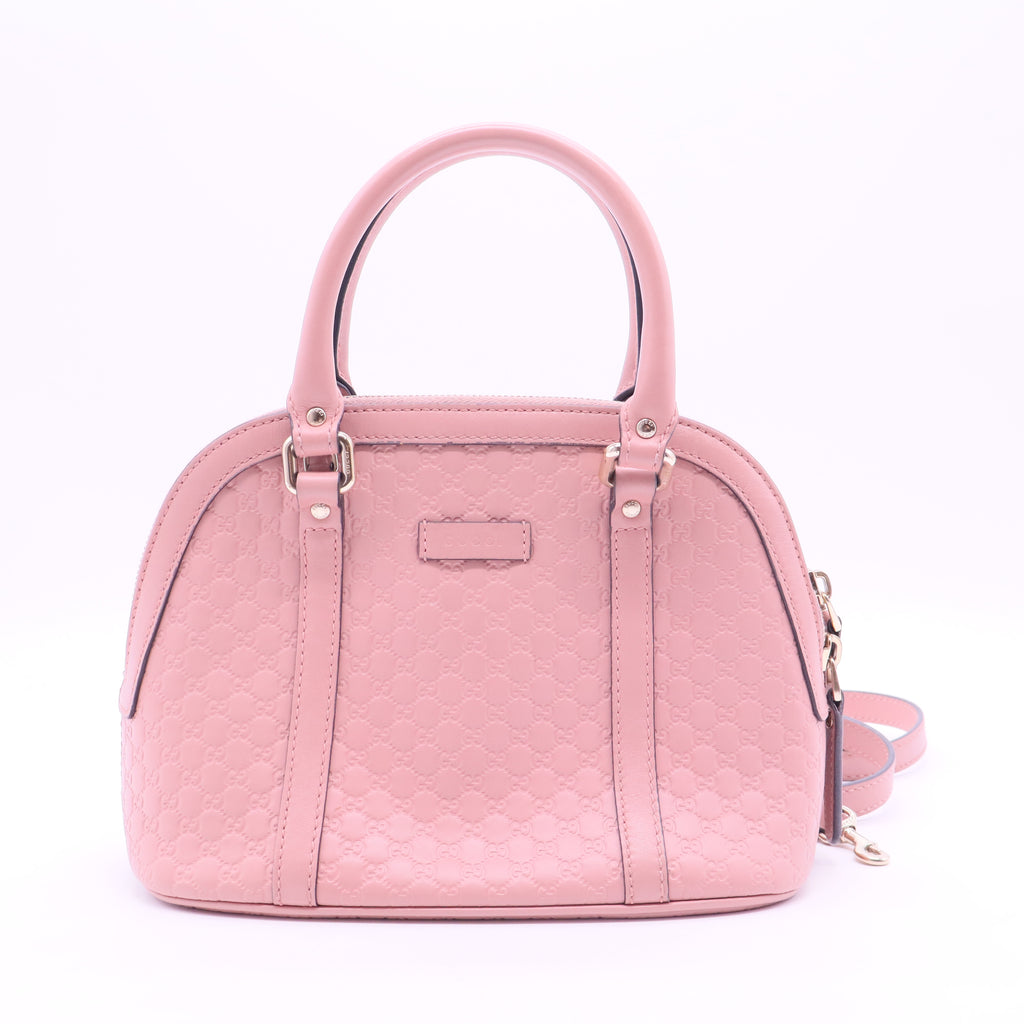 Microguccissima Mini Dome Bag Soft Pink