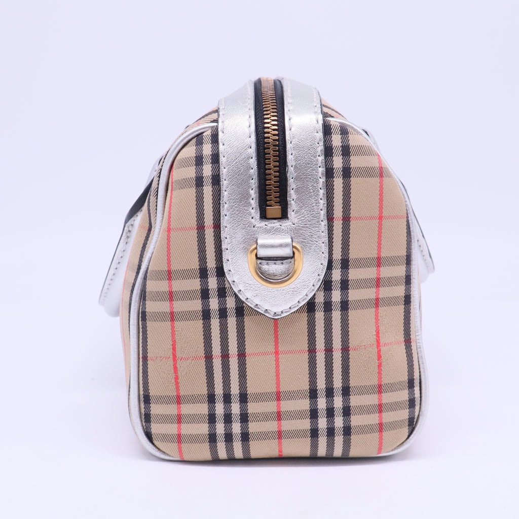 Silver Knight Check 1983 Small Bowling Bag