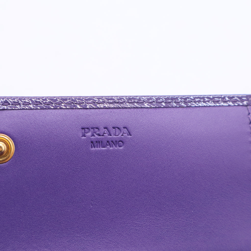 Saffiano Vernice Leather Continental Wallet W20298