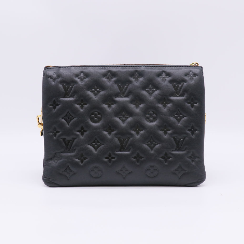 Louis Vuitton Monogram Embossed Coussin PM twins B23262
