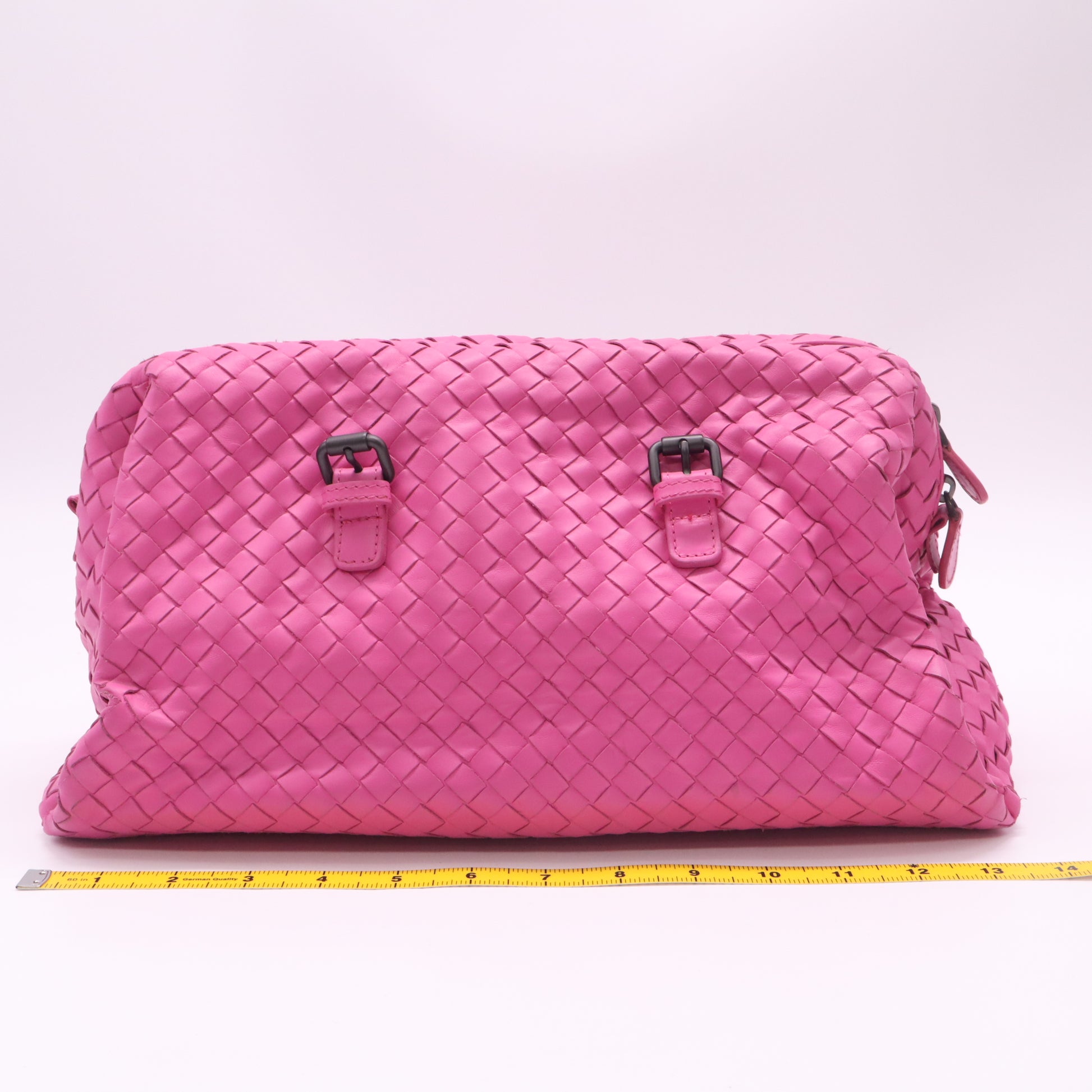 Bottega Veneta Intrecciato Nappa Boston Bag twins B23186