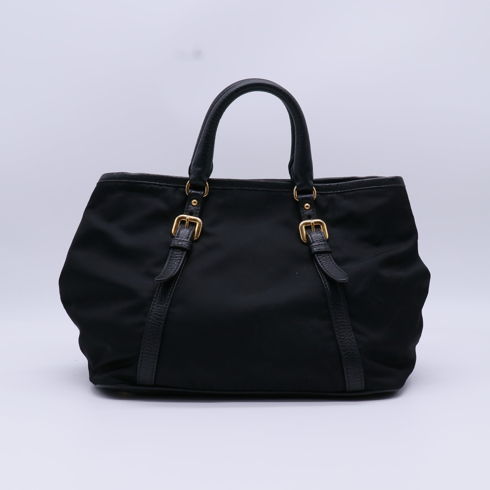 Prada Tessuto Saffiano Two-Way Tote Bag B21703