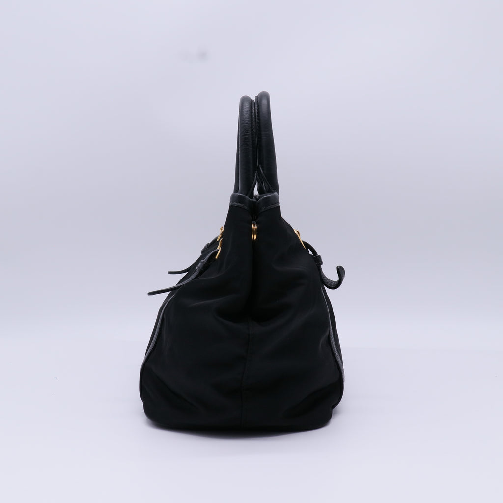 Prada Tessuto Saffiano Two-Way Tote Bag B21703