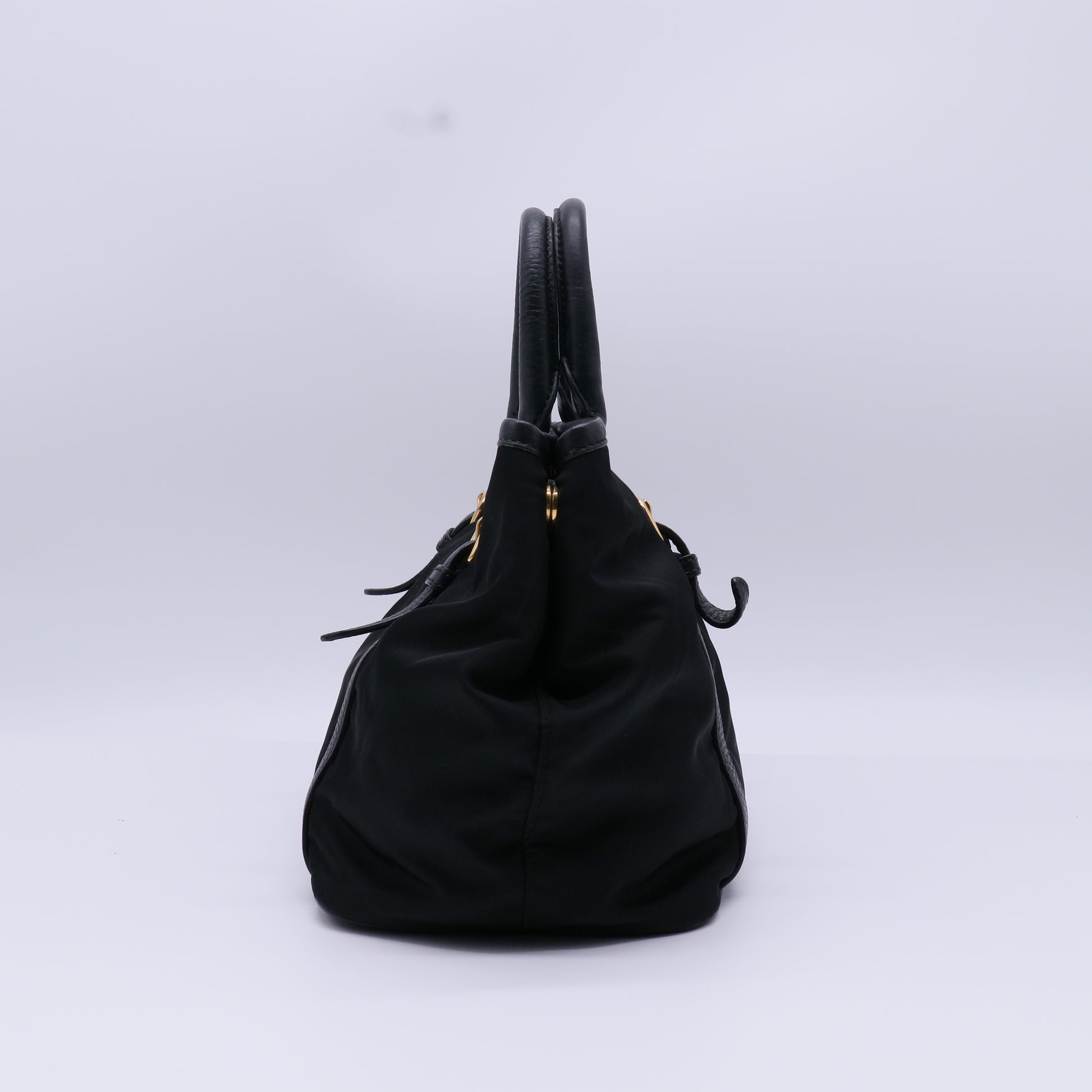 Prada Tessuto Saffiano Two-Way Tote Bag B21703