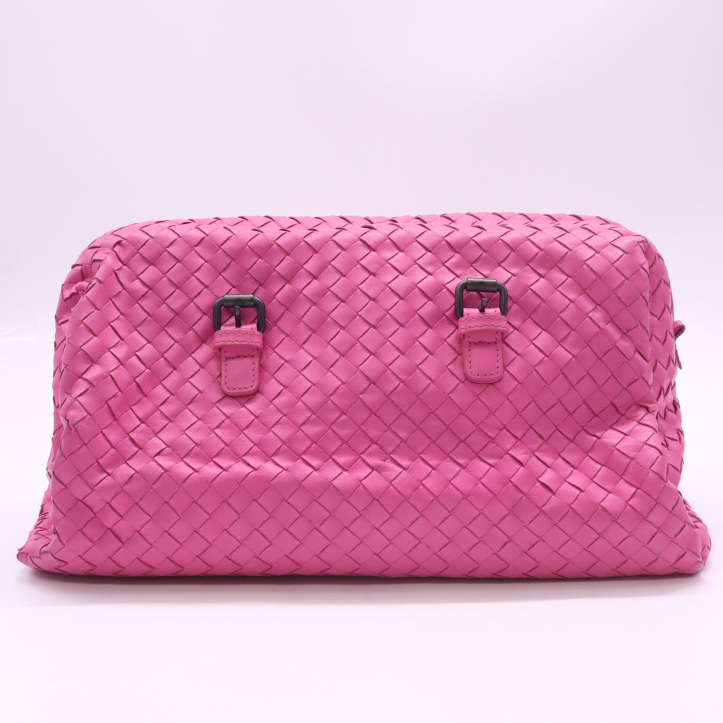 Bottega Veneta Intrecciato Nappa Boston Bag twins B23186