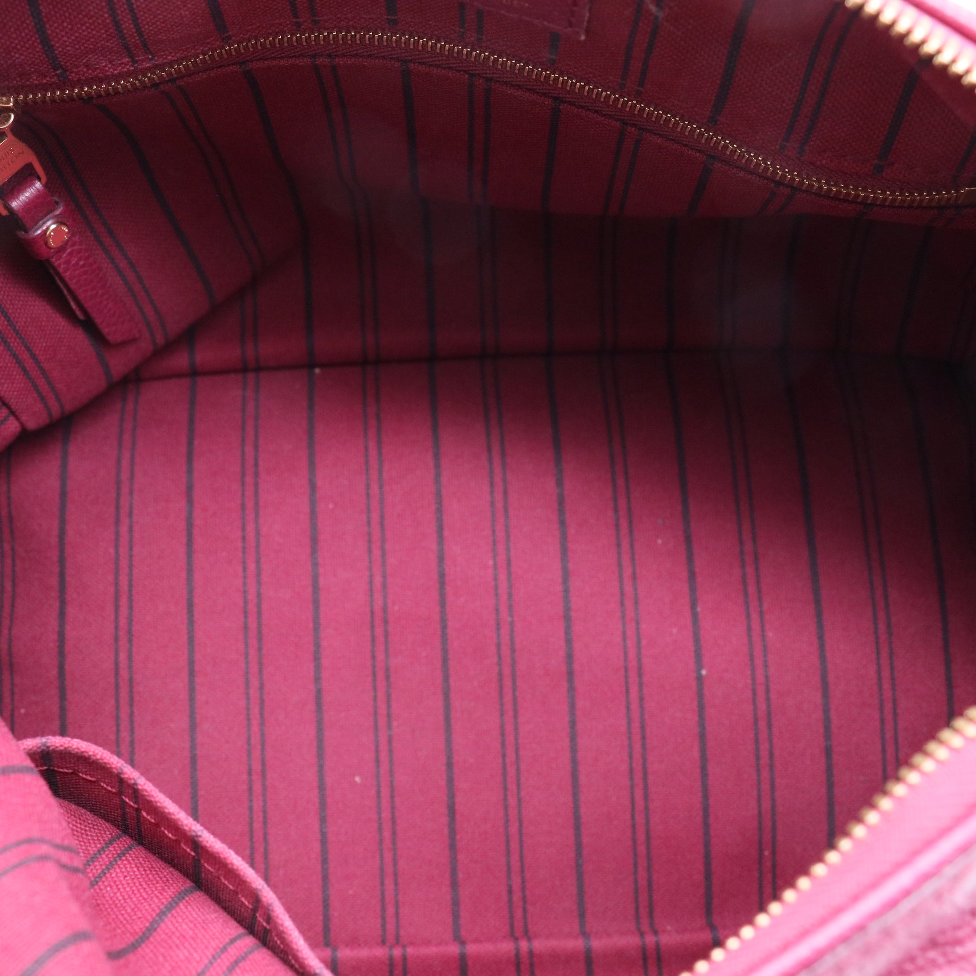 Louis Vuitton Empreinte Speedy Bandoulière 25 Womens Luxury Handbag Aurore twins