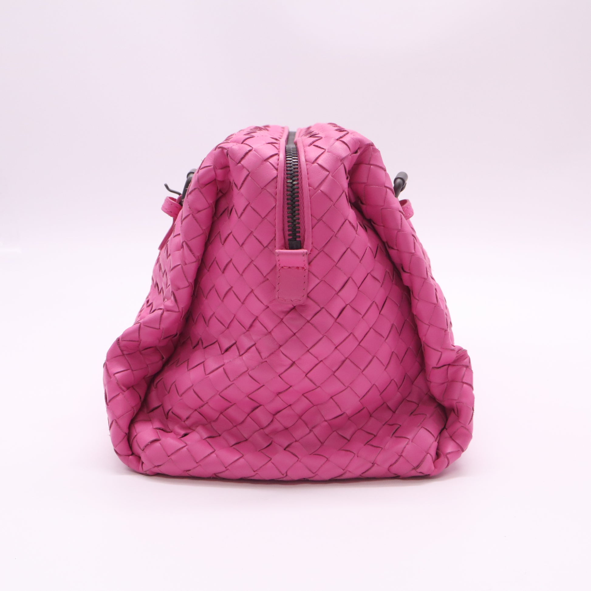 Bottega Veneta Intrecciato Nappa Boston Bag twins B23186