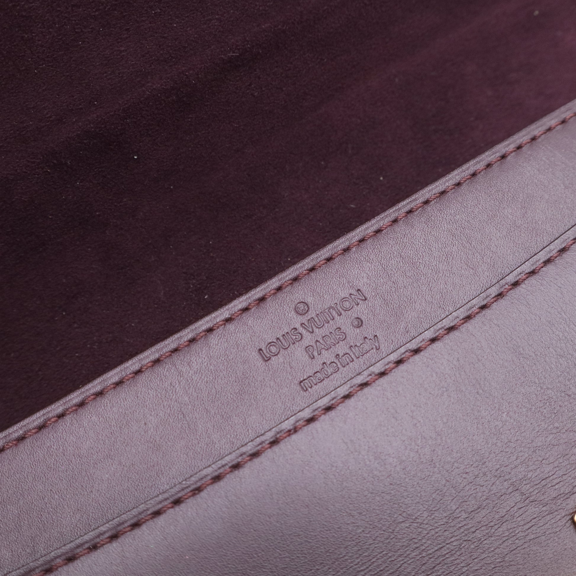 Calfskin Chain Louise MM Brown twins