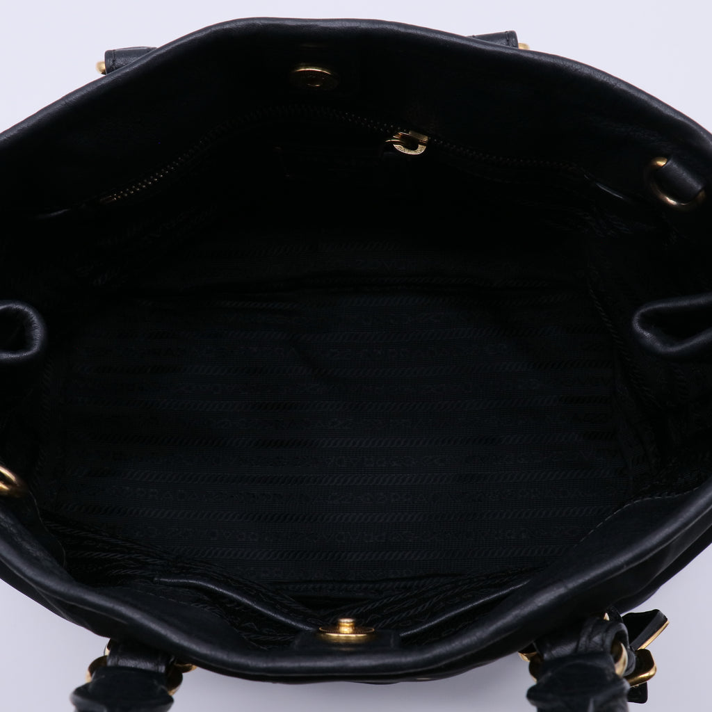 Prada Tessuto Saffiano Two-Way Tote Bag B21703
