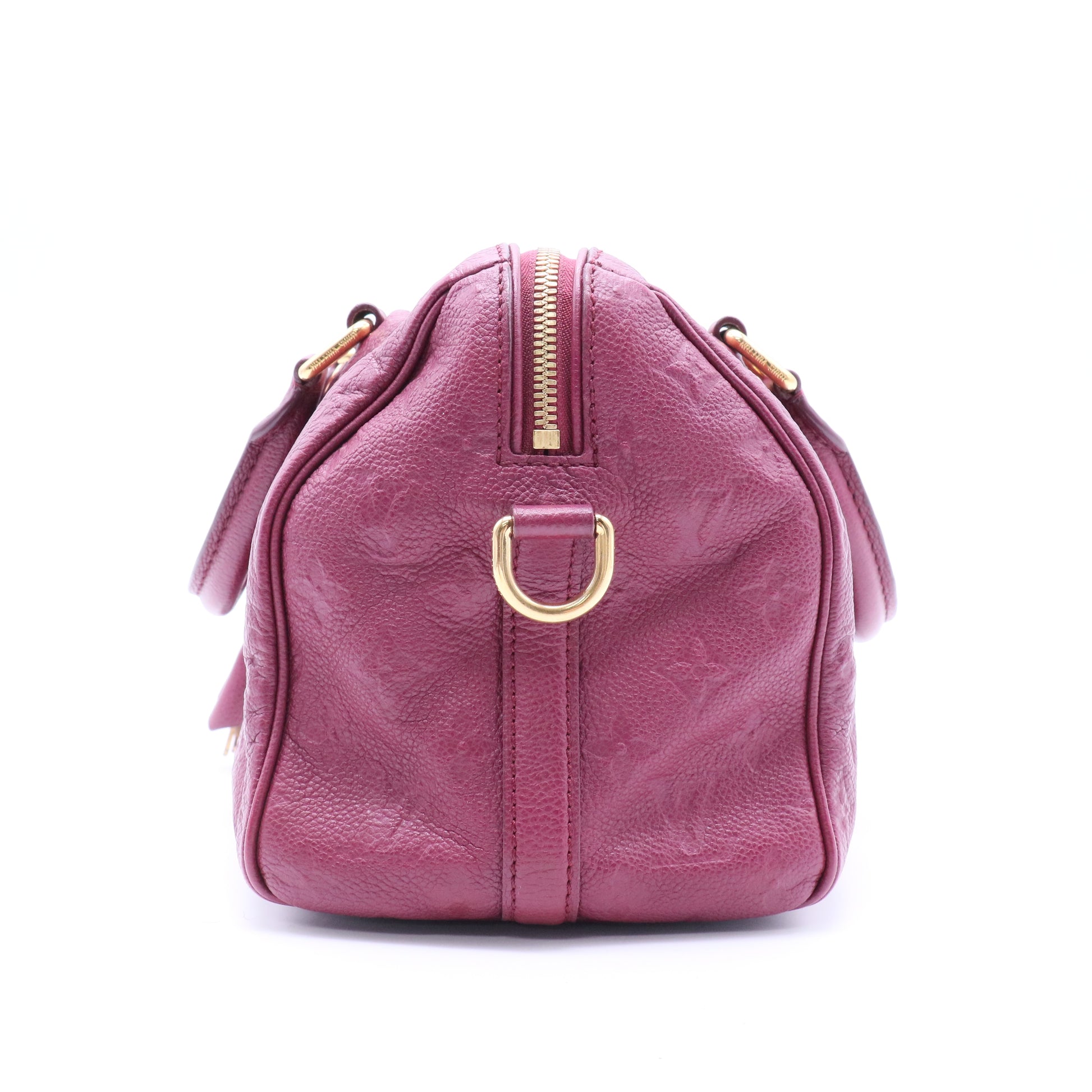 Louis Vuitton Empreinte Speedy Bandoulière 25 Womens Luxury Handbag Aurore twins