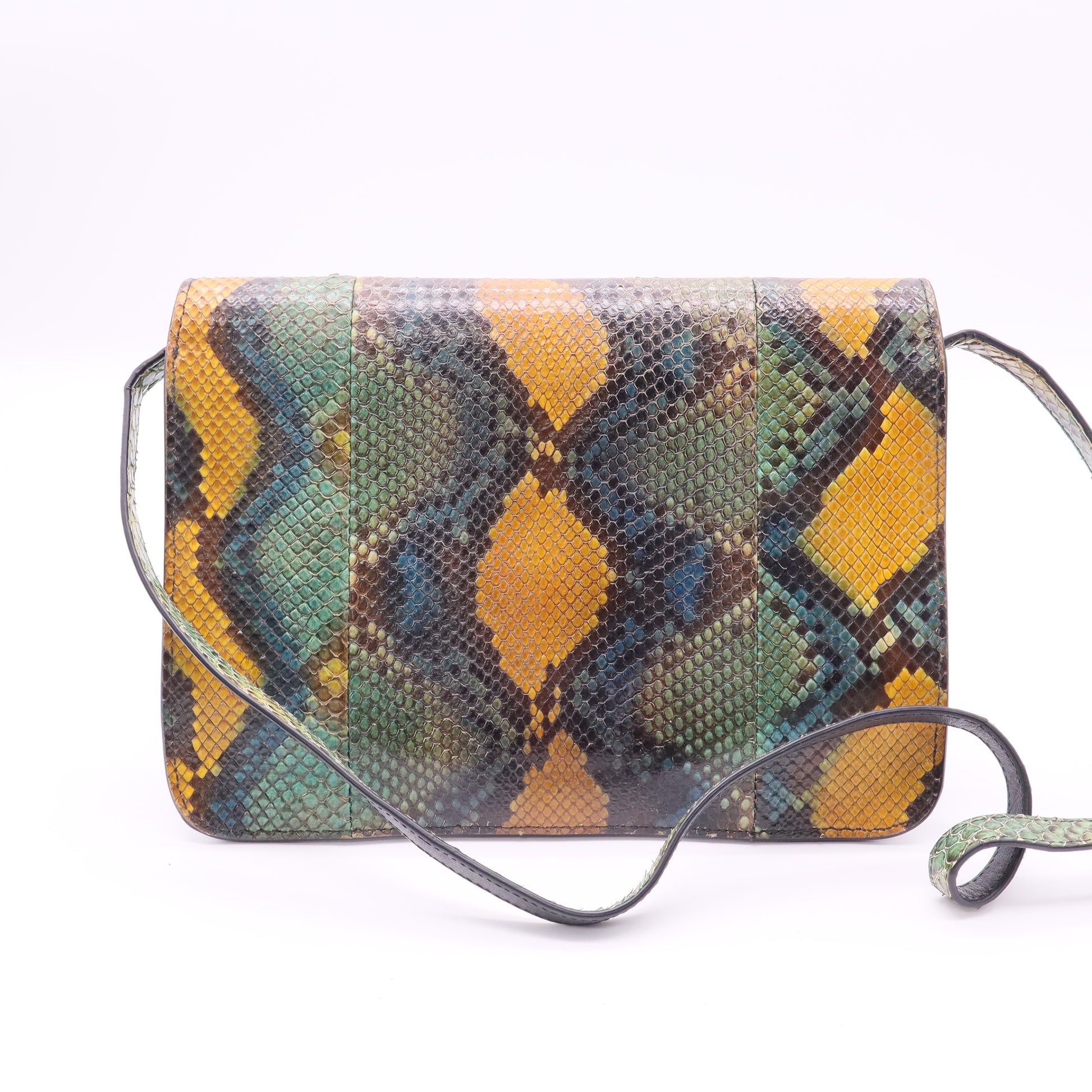 Python handbag Emilio Purse