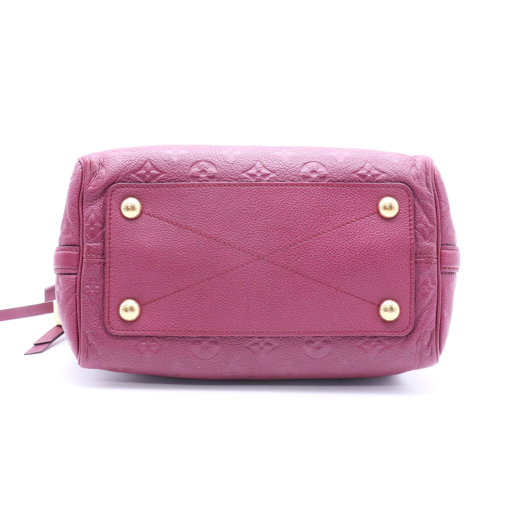 Louis Vuitton Empreinte Speedy Bandoulière 25 Womens Luxury Handbag Aurore twins