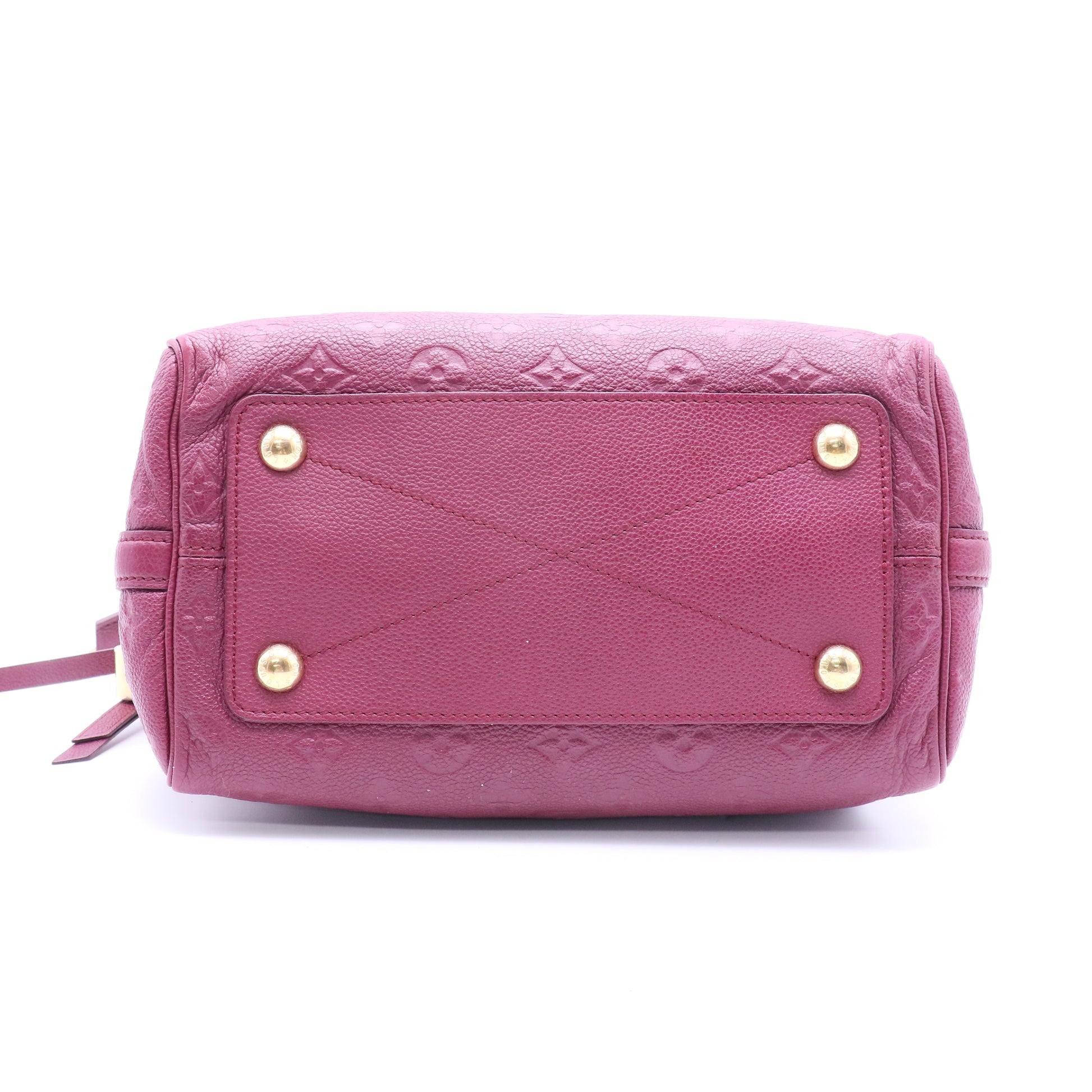 Louis Vuitton Empreinte Speedy Bandoulière 25 Womens Luxury Handbag Aurore twins