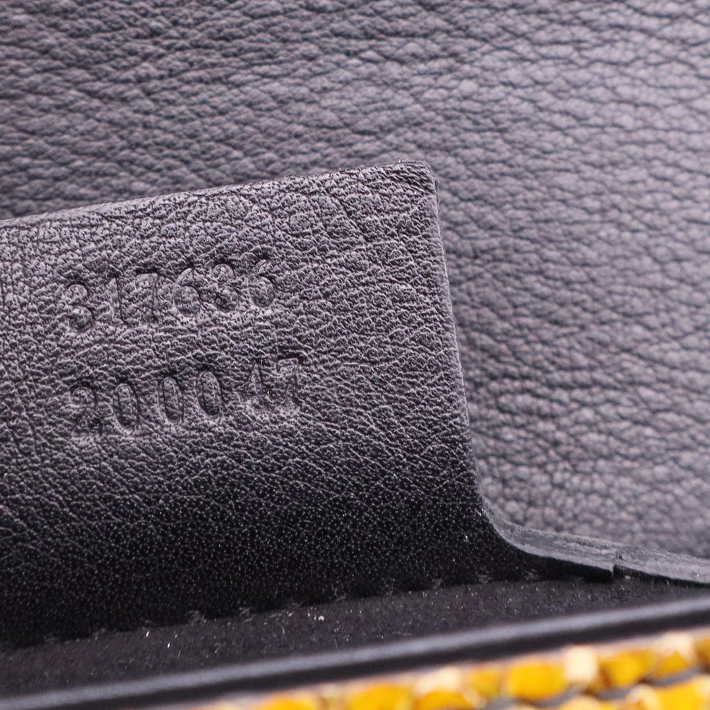 Python handbag Emilio Purse