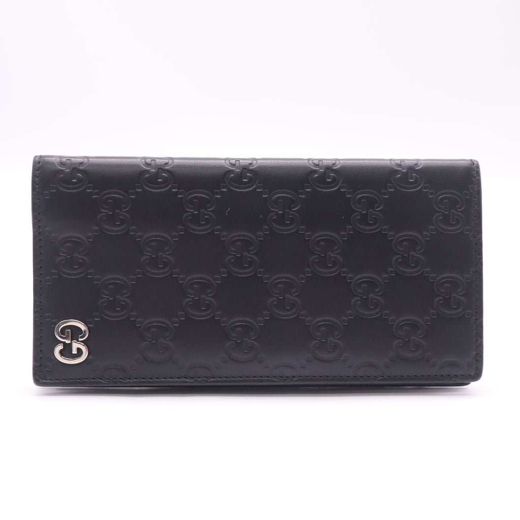 Mens Dorian Signature Leather Long Wallet W22525