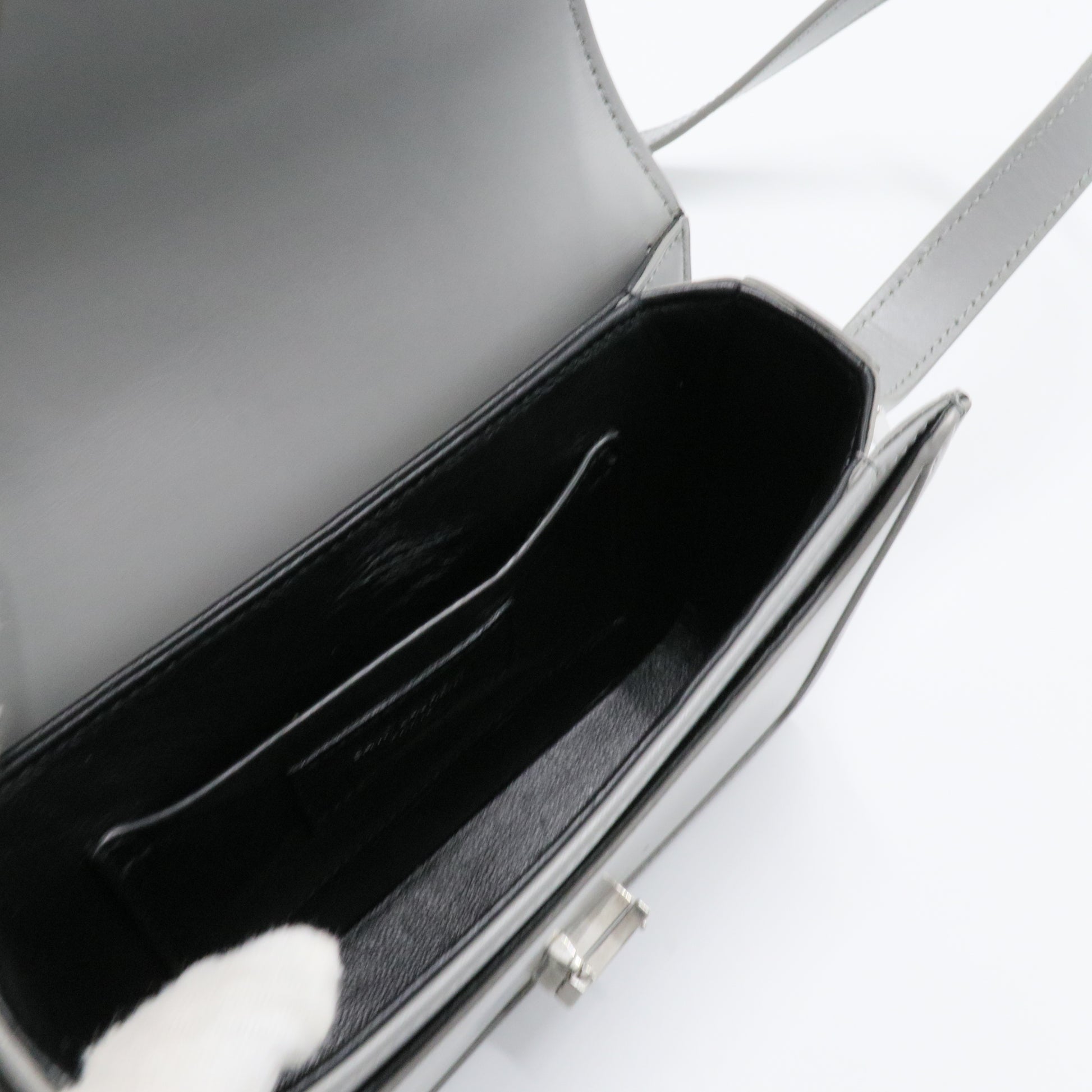 Solferino Small leather crossbody bag - Twins