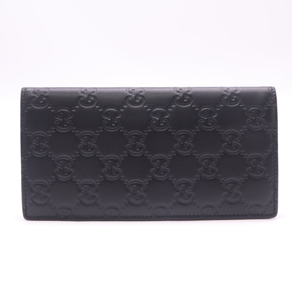 Mens Dorian Signature Leather Long Wallet W22525