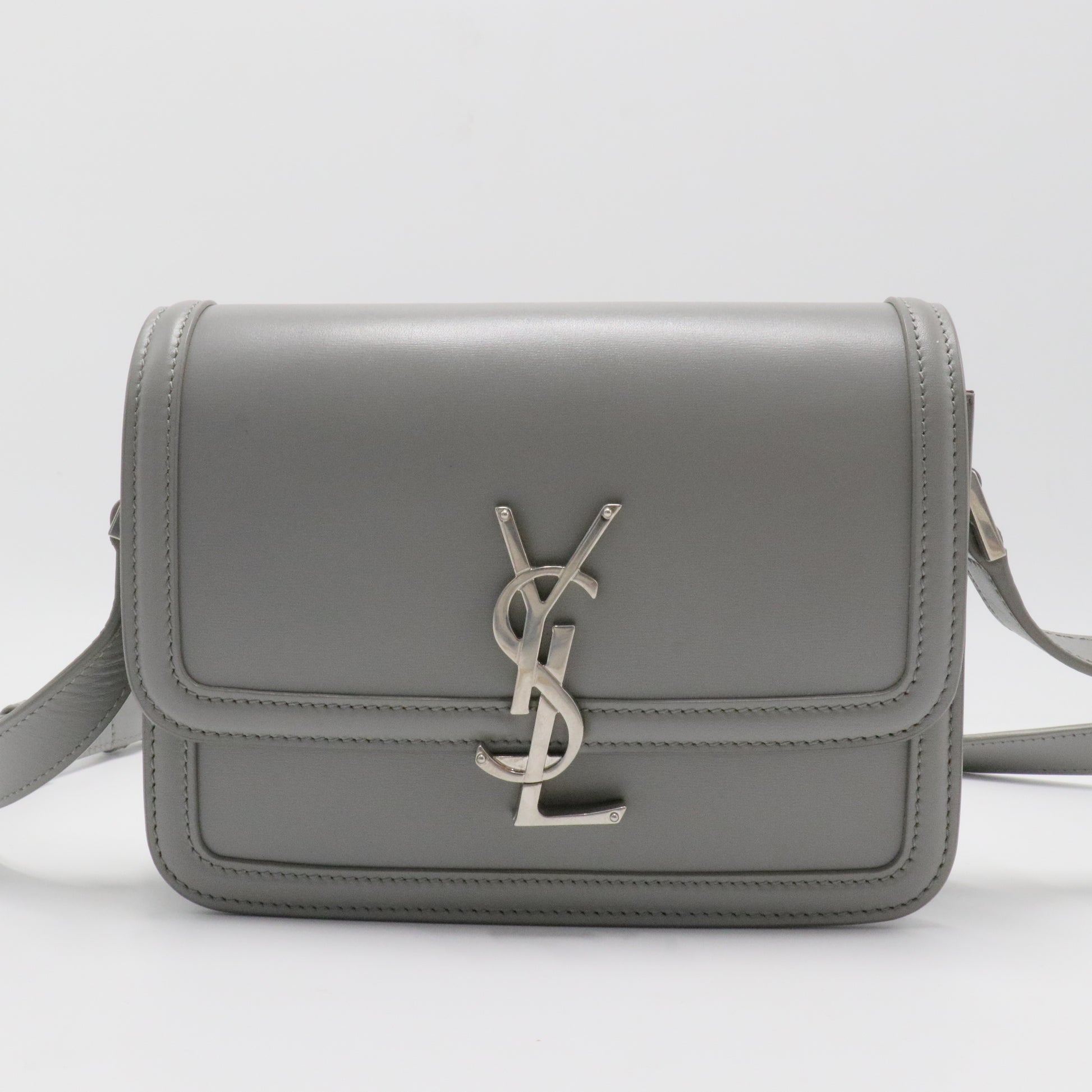 Solferino Small leather crossbody bag - Twins