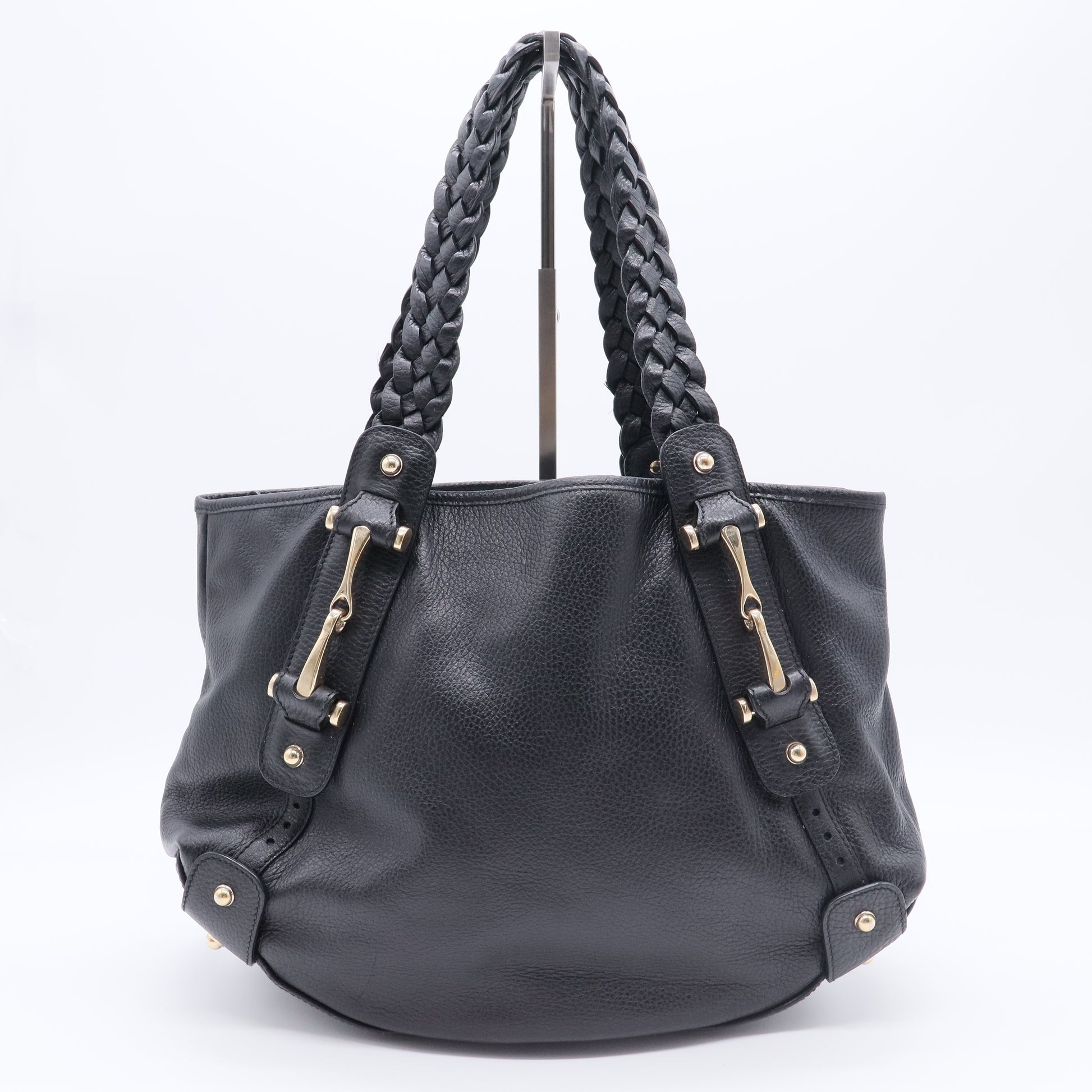 Guccissima Medium Pelham Shoulder Bag Black twins