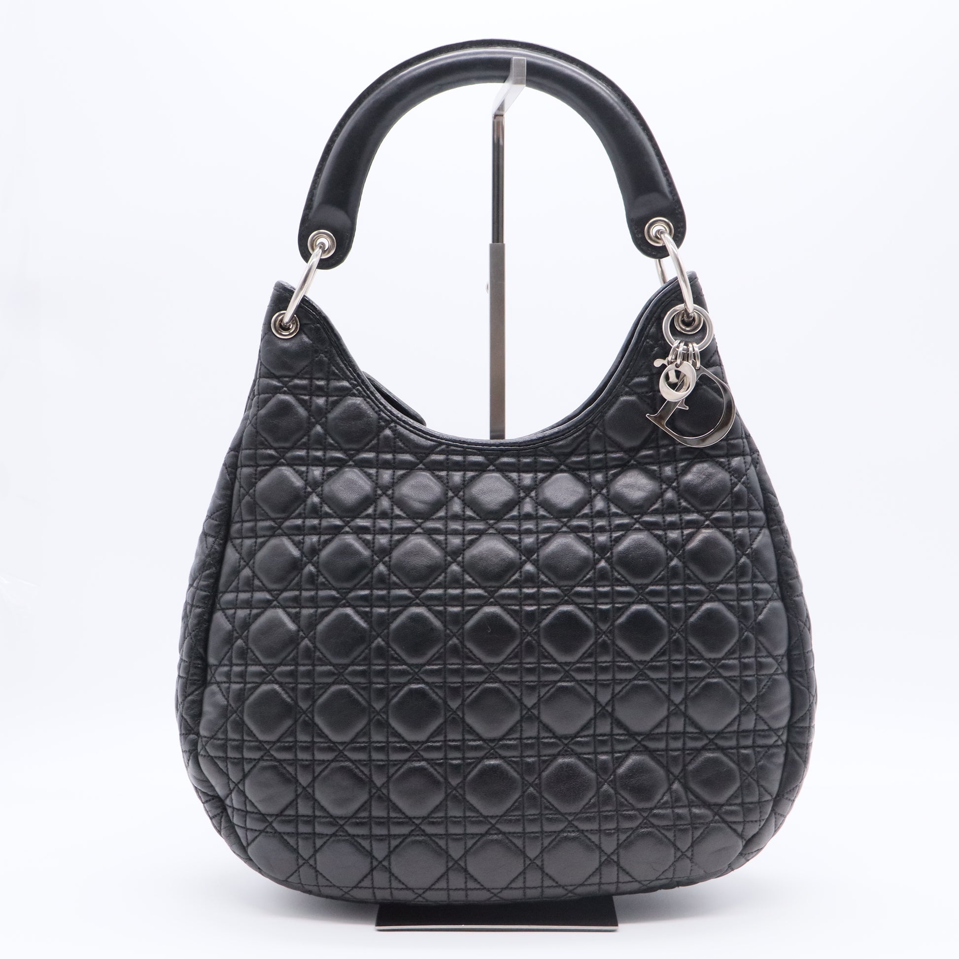 Borsa a Spalla in Pelle Cannage twins