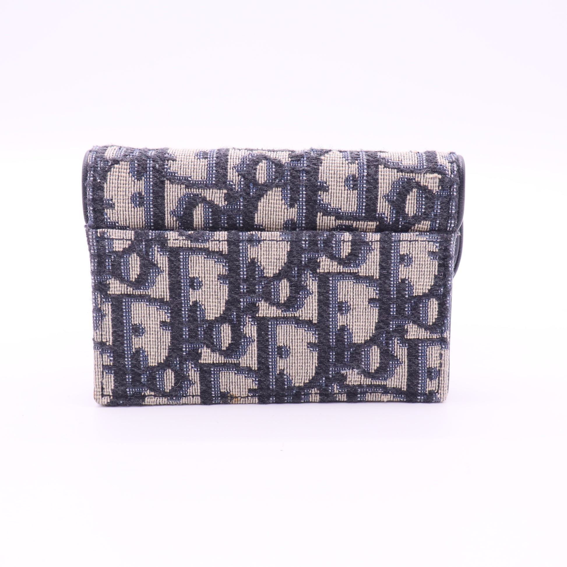 Saddle Card Case Oblique Canvas twins