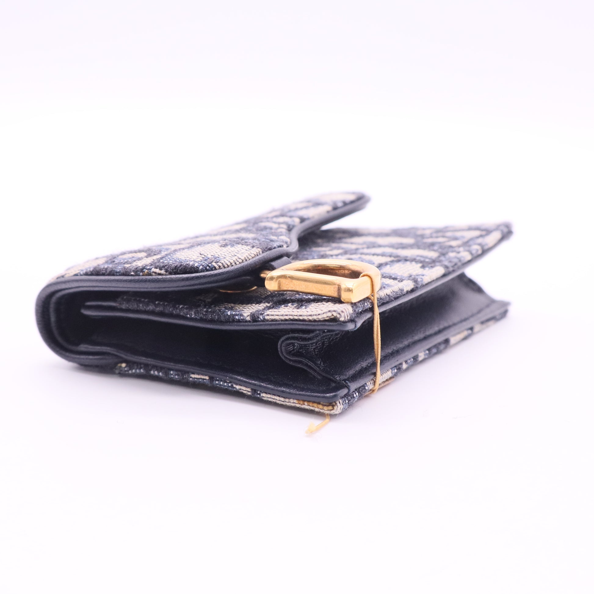Saddle Card Case Oblique Canvas twins