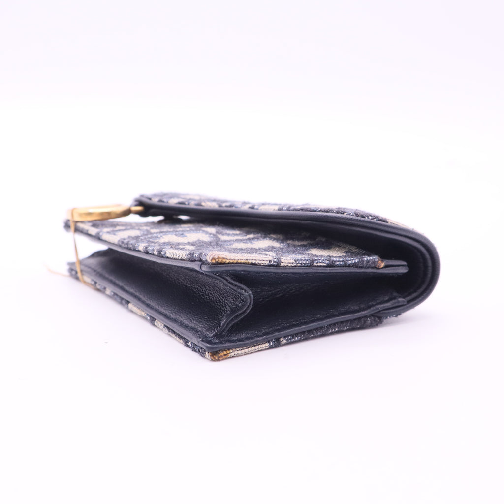 Saddle Card Case Oblique Canvas twins
