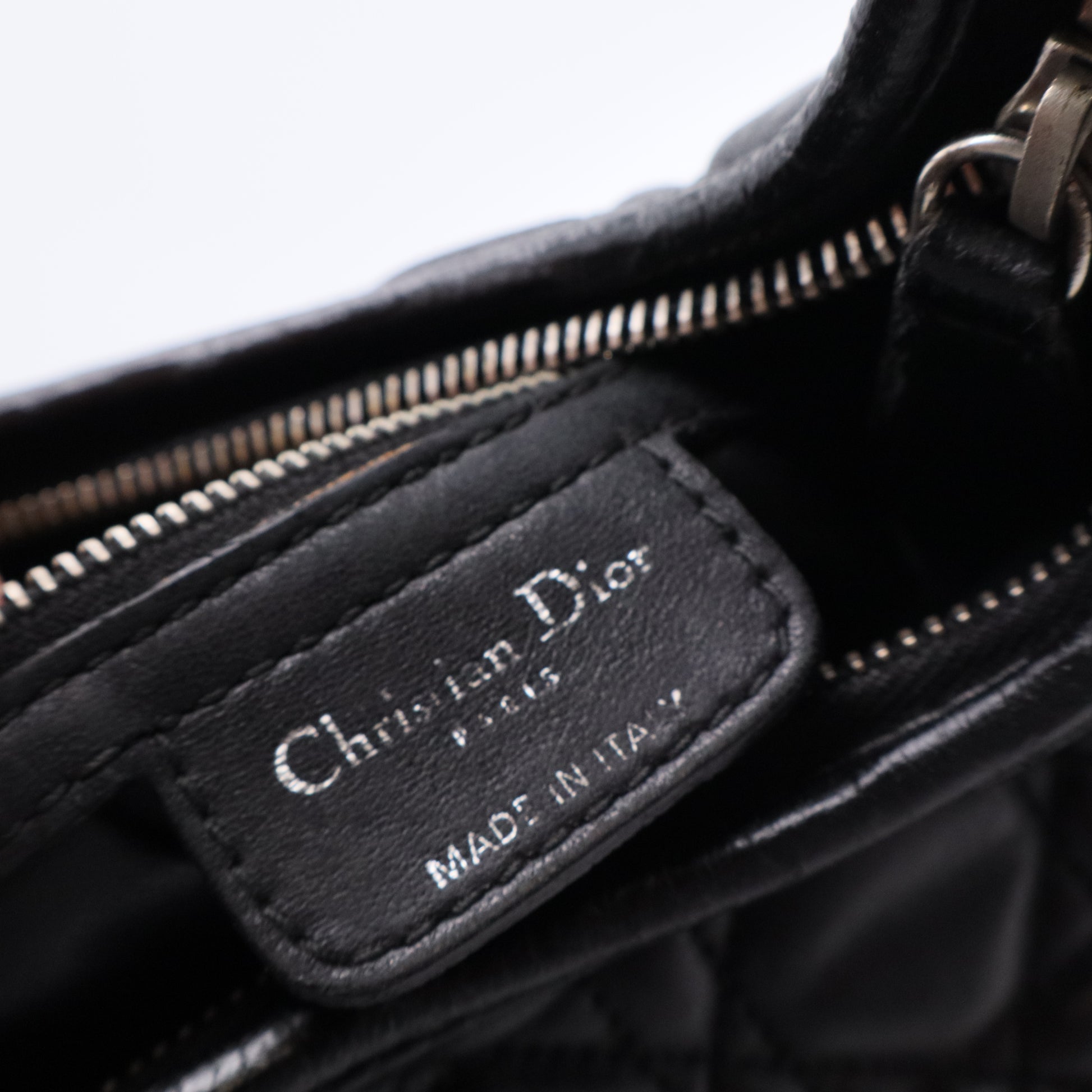 Borsa a Spalla in Pelle Cannage twins