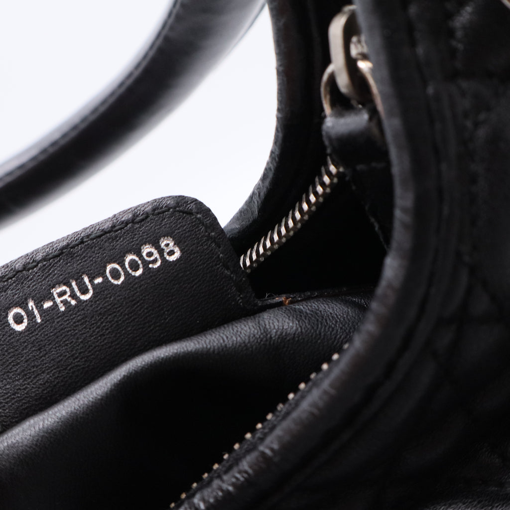 Borsa a Spalla in Pelle Cannage twins