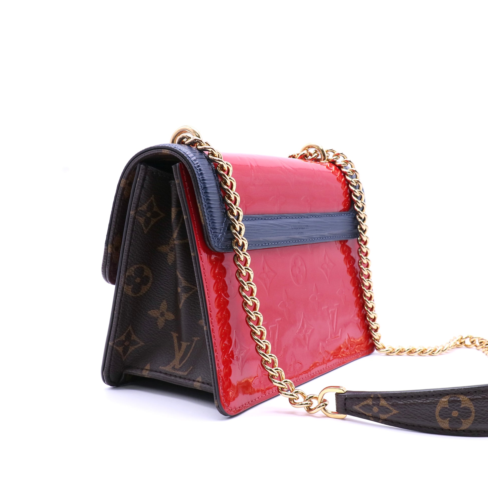 Wynwood Handbag Monogram Vernis with Monogram Canvas and Epi Leather Twins LDJ4066