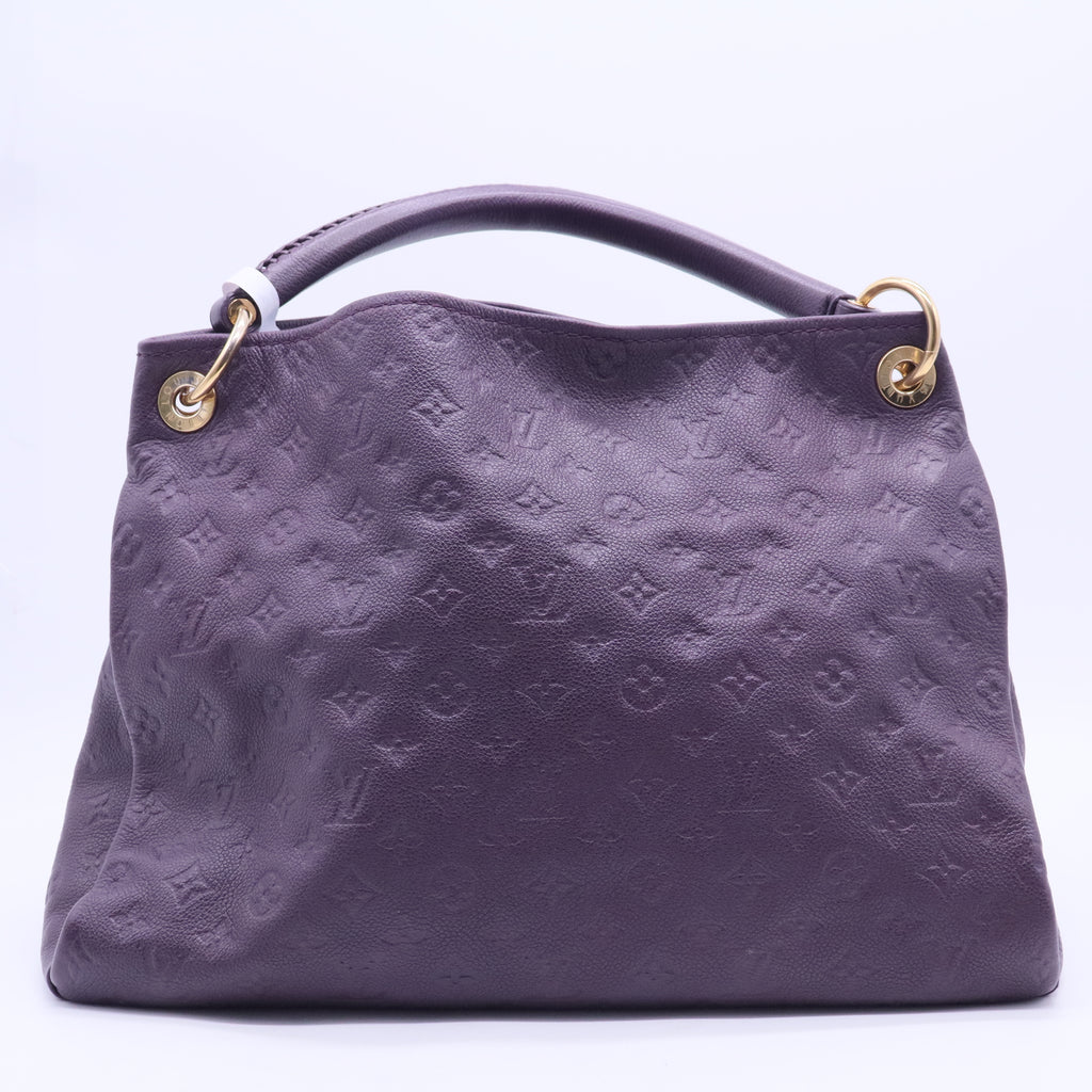 Aube Monogram Empreinte Leather Artsy MM Bag Twins B20047