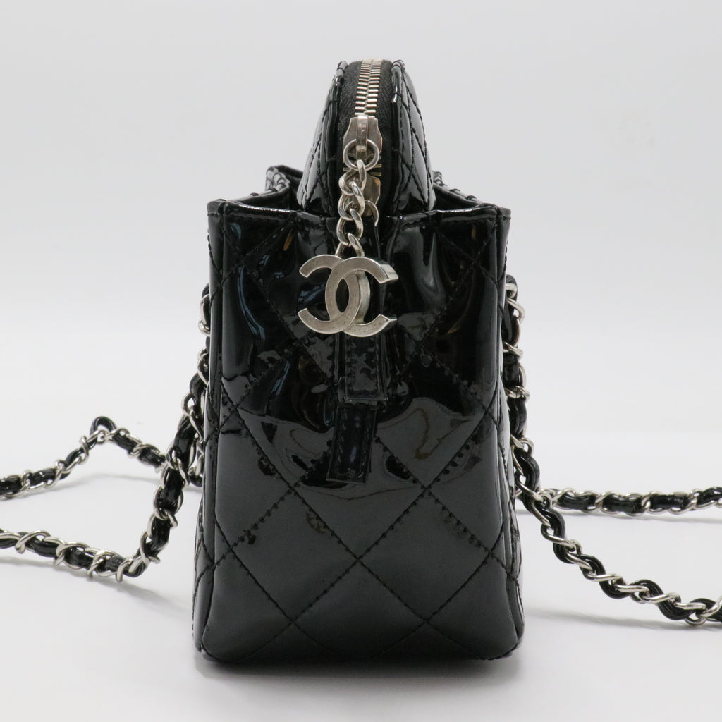 Chanel Black Quilted Vintage Tote Bag