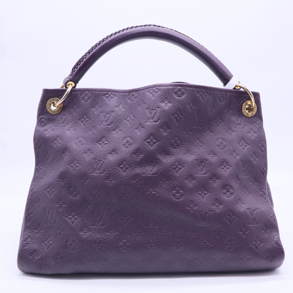 Aube Monogram Empreinte Leather Artsy MM Bag Twins B20047
