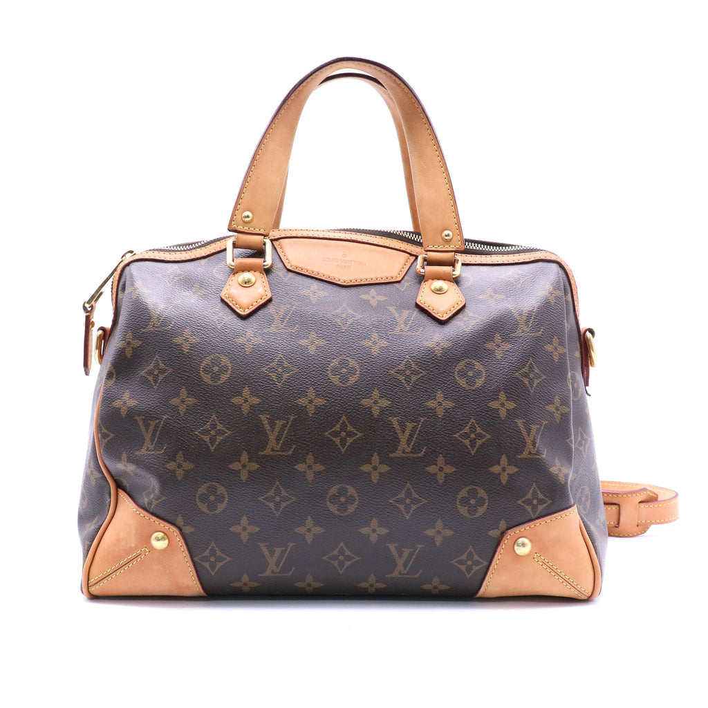 Louis Vuitton Retiro Monogram Canvas Crossbody Bag twins