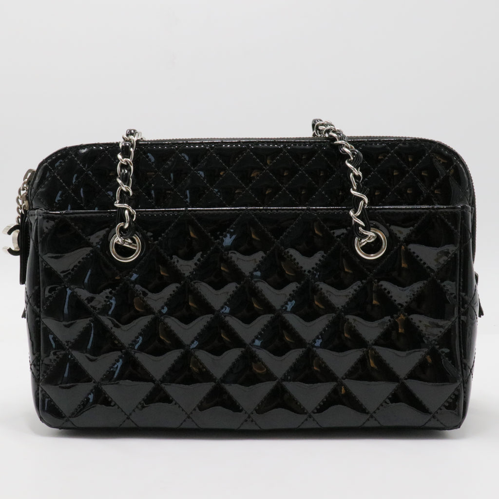 Chanel Black Quilted Vintage Tote Bag