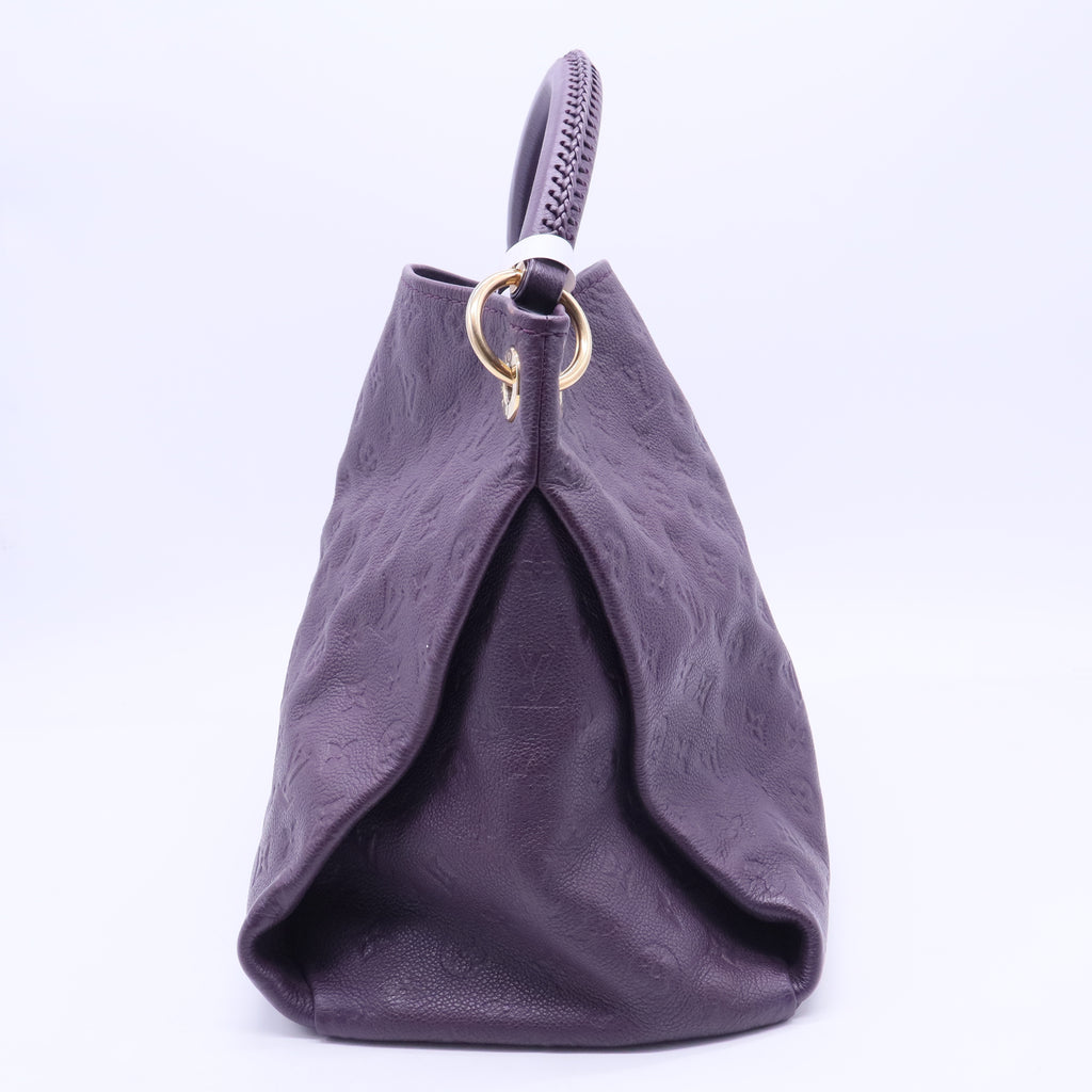 Aube Monogram Empreinte Leather Artsy MM Bag Twins B20047