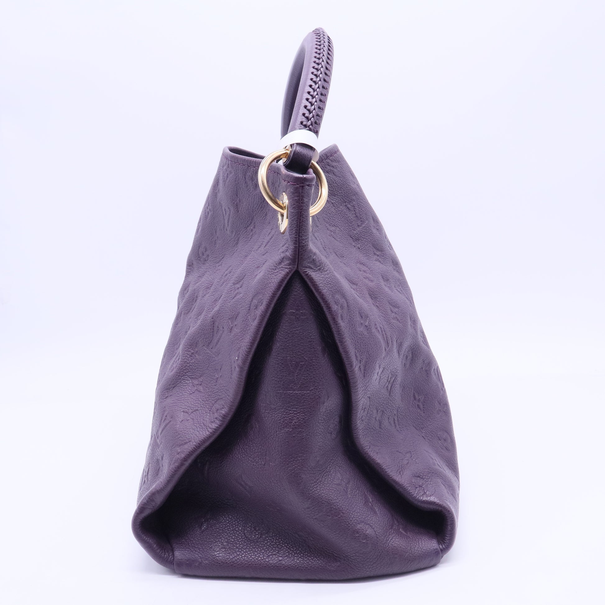 Aube Monogram Empreinte Leather Artsy MM Bag Twins B20047