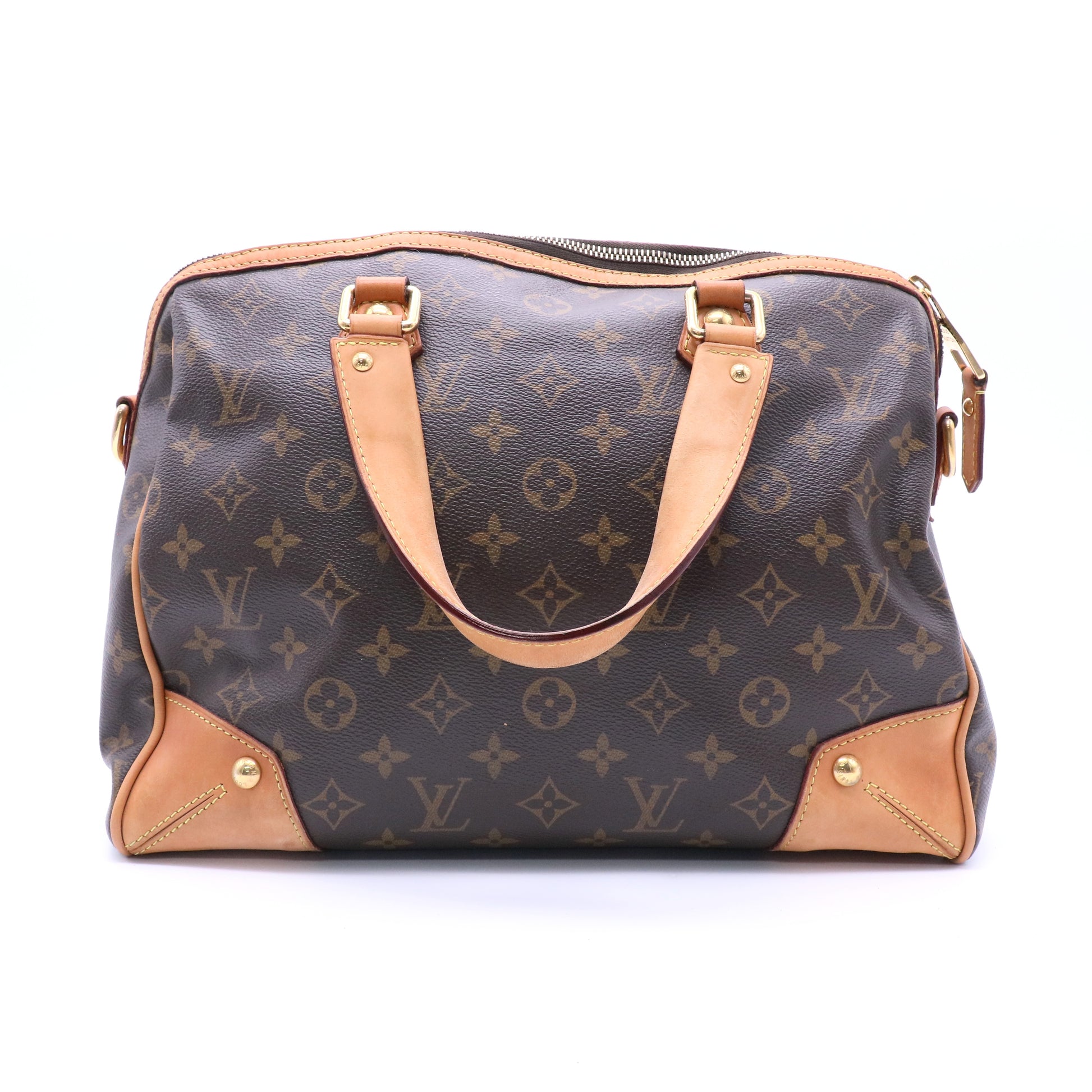 Louis Vuitton Retiro Monogram Canvas Crossbody Bag twins