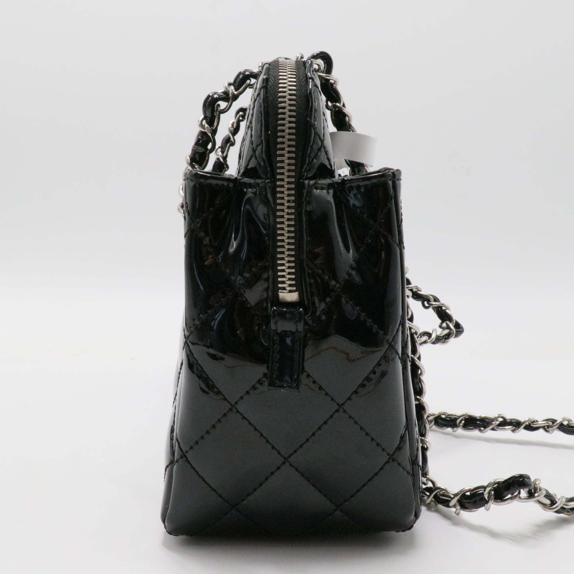 Chanel Black Quilted Vintage Tote Bag