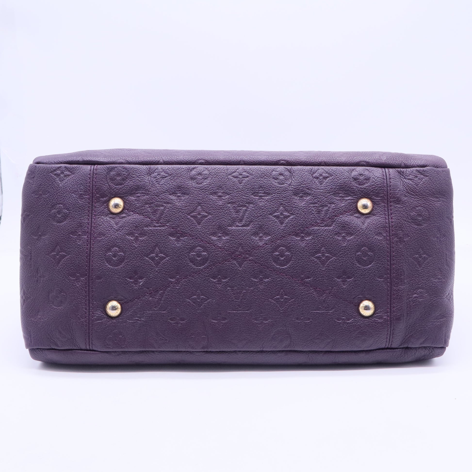 Aube Monogram Empreinte Leather Artsy MM Bag Twins B20047